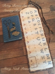 BETSY BOVEE SAMPLER SEWING ROLL CROSS STITCH KIT